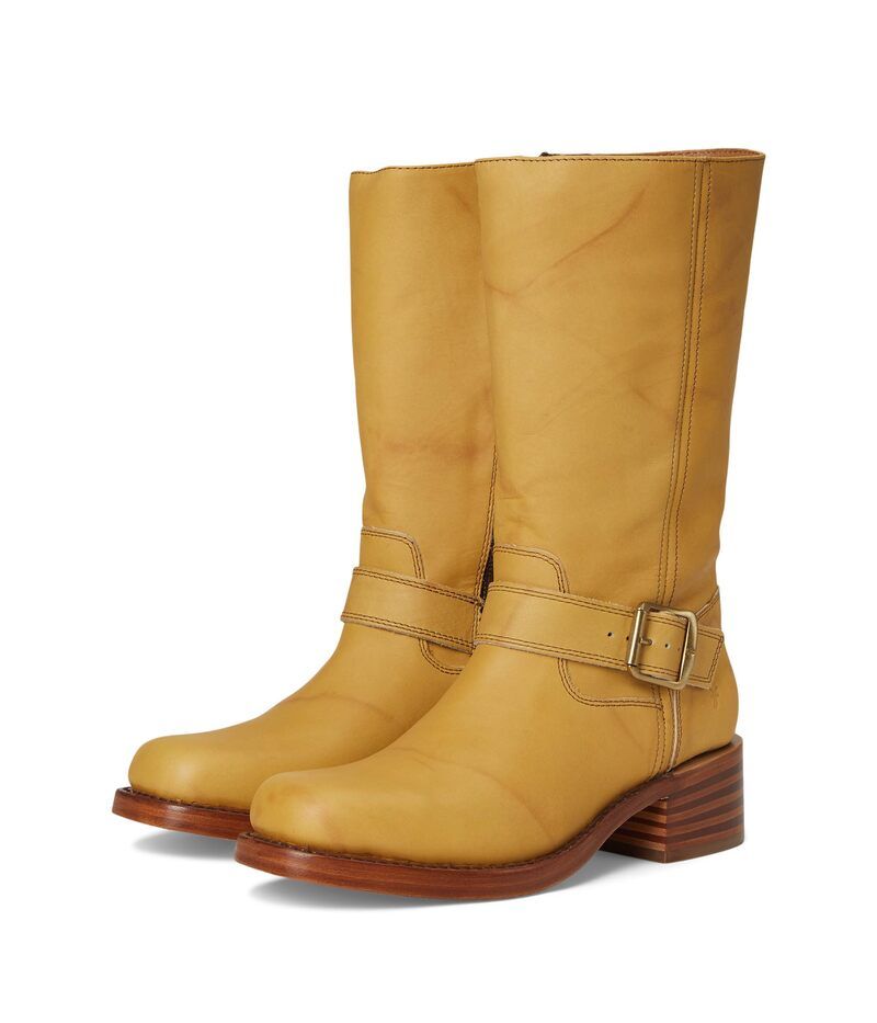 フライ レディース シューズ ブーツ・レインブーツ Frye Campus Buckle Banana