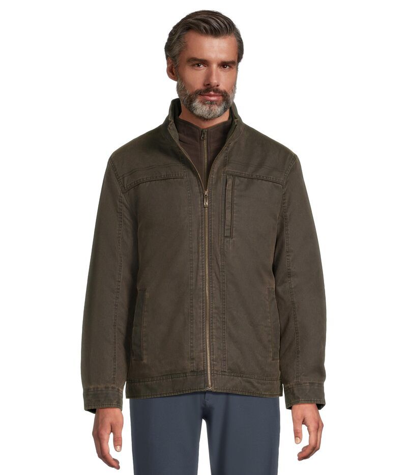 ジョンストンアンドマーフィー メンズ アウター コート コットン ジャケット Johnston Murphy Antique Cotton Jacket Brown 2 ブラウン 48,480円