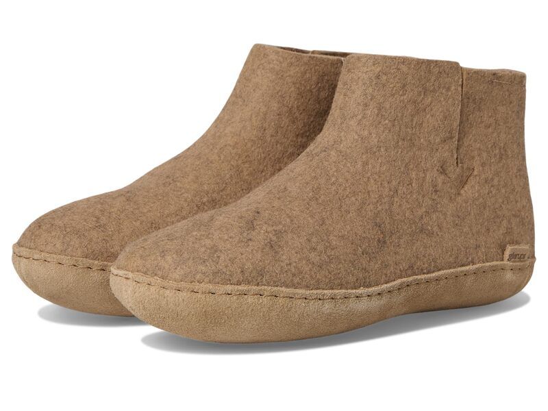 グリオプス メンズ シューズ サンダル ウール ブーツ レザー Glerups Wool Boot Leather Outsole Sand サンド