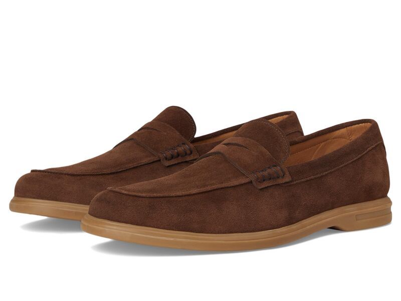 ピーター・ミラー メンズ シューズ スリッポン・ローファー Peter Millar Excursionist Penny Loafers Walnut