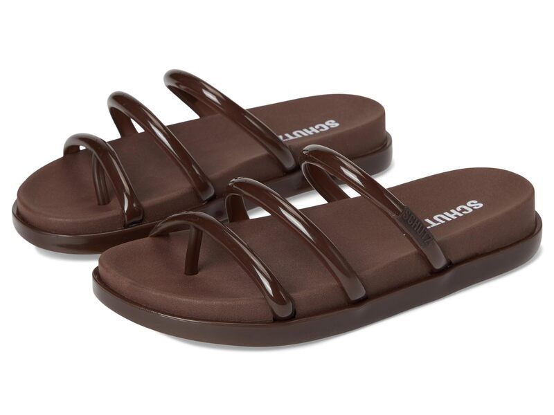 シュッツ レディース シューズ サンダル Schutz Polly Sporty Marrom Chocolat