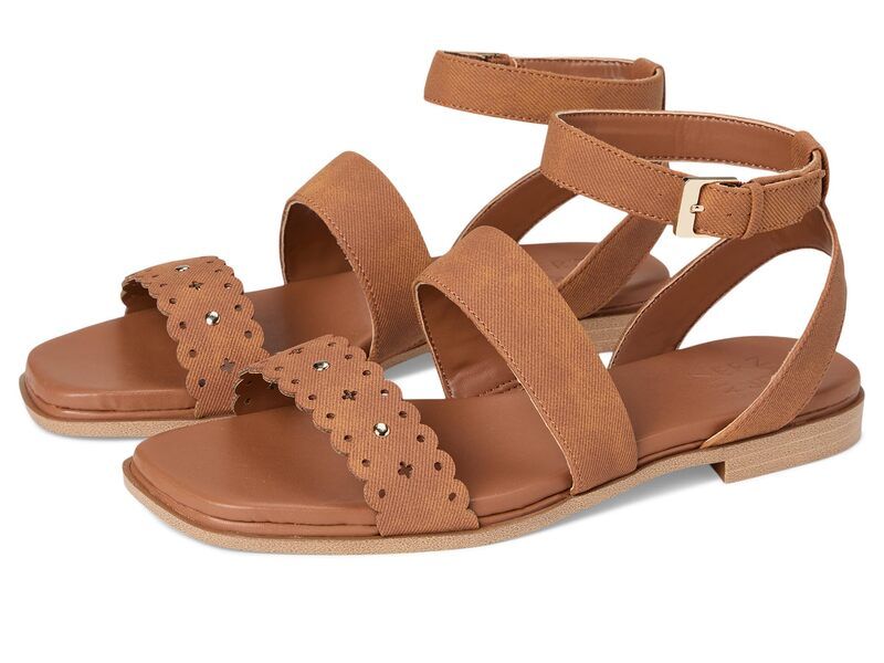 ナチュライザー レディース シューズ サンダル Naturalizer Gana Brown Faux Leat ブラウン