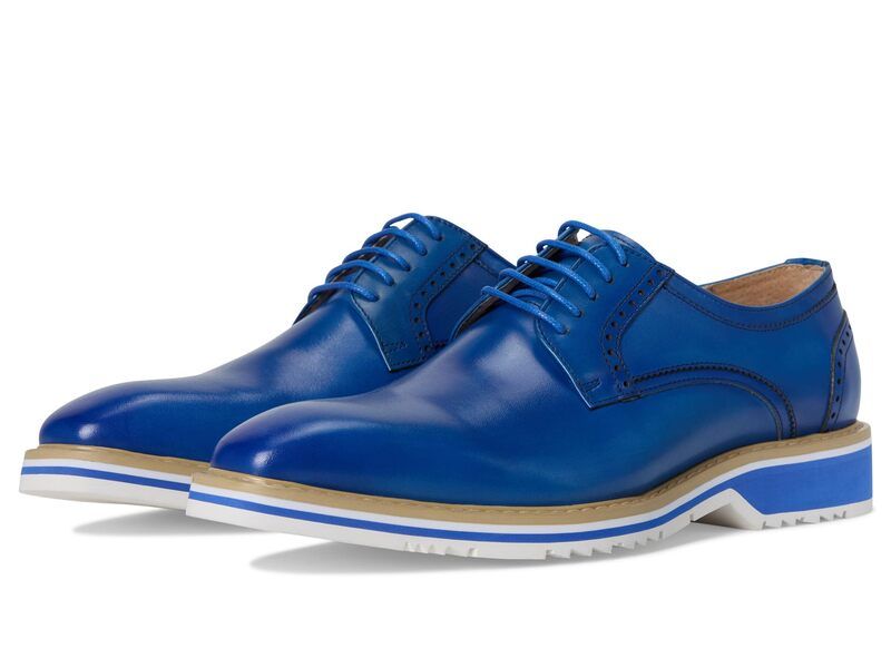 ステイシーアダムス メンズ シューズ オックスフォード レース Stacy Adams Barringer LaceUp Blue ブルー
