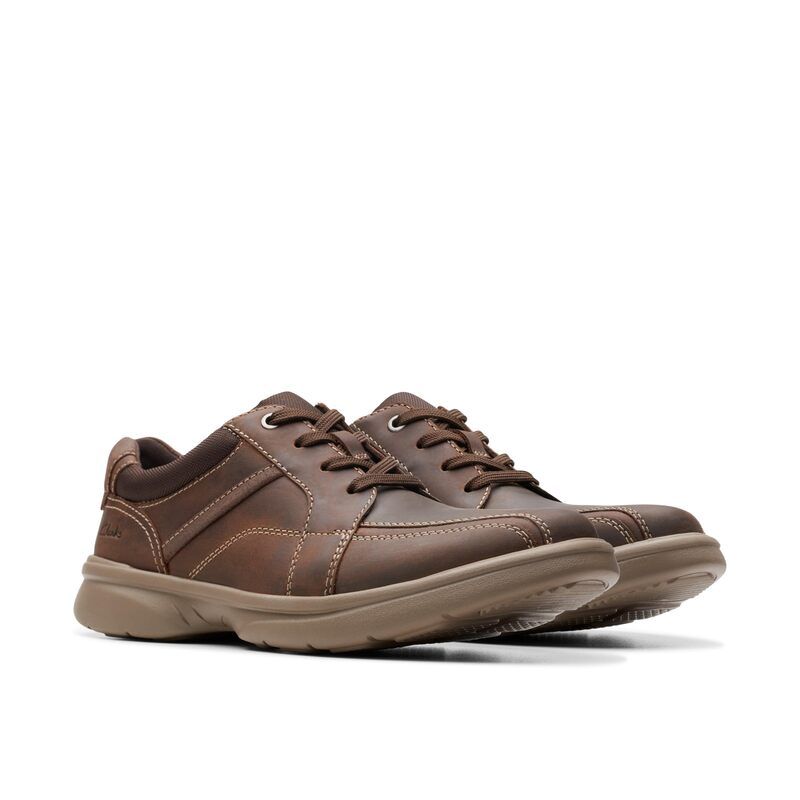 クラークス メンズ シューズ オックスフォード Clarks Bradley Walk Beeswax Leather