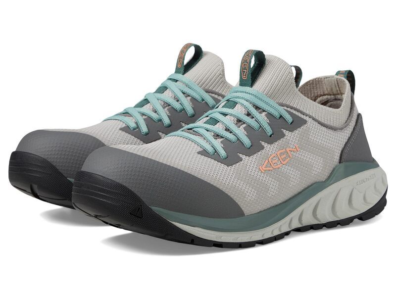 キーン レディース シューズ スニーカー KEEN Utility Arvada Shift Comp Toe Steel GreyGran グレー