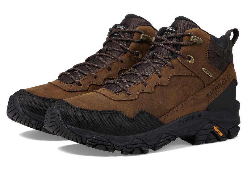 メレル メンズ シューズ ブーツ・レインブーツ Merrell Coldpack 3 Thermo Mid Waterproof Earth