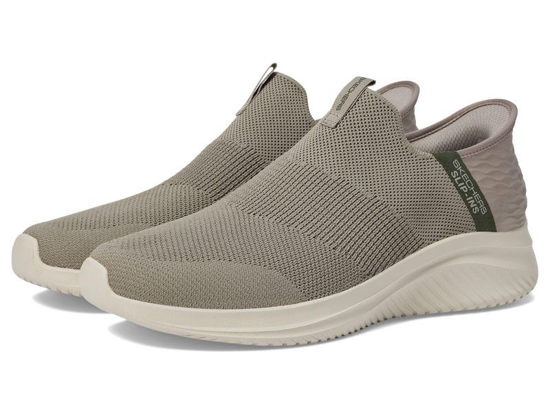 スケッチャーズ メンズ シューズ スニーカー SKECHERS Ultra Flex 30 Viewpoint SlipIn TaupeOlive オリーブ