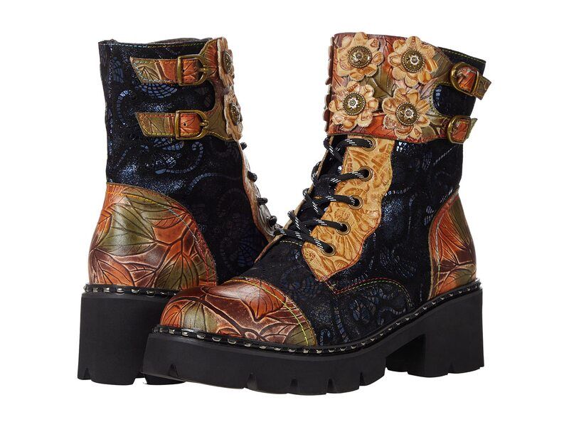 スプリングステップ レディース シューズ ブーツ・レインブーツ LArtiste by Spring Step Limitless Tan Multi タン