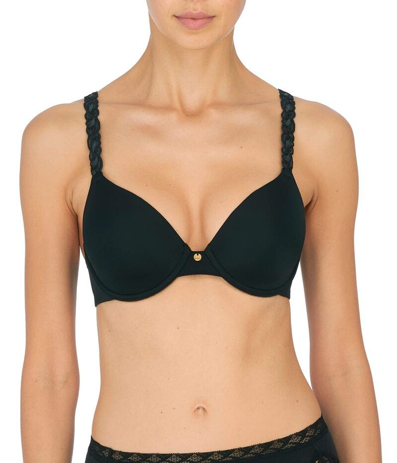 ナトリ レディース アンダーウェア ブラジャー Natori Pure Luxe Contour Underwire 732080 Black Combo ブラック