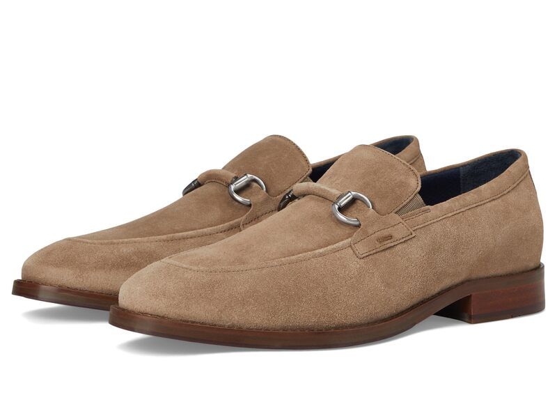ジョンストンアンドマーフィー メンズ シューズ スリッポン・ローファー Johnston Murphy Landry Bitaupe Suede トープ
