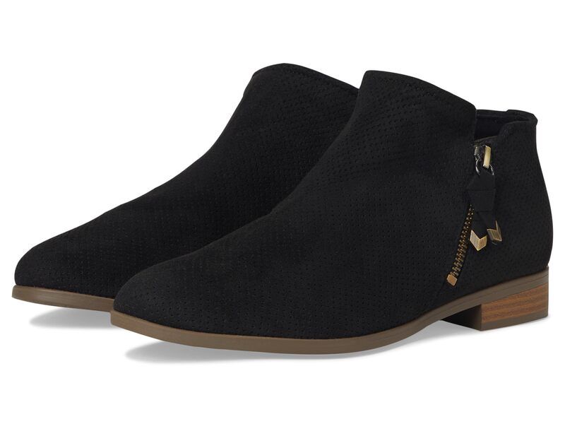 ドクター・ショール レディース シューズ ブーツ・レインブーツ Dr Scholls Reverie Zip Short Boots Black ブラック