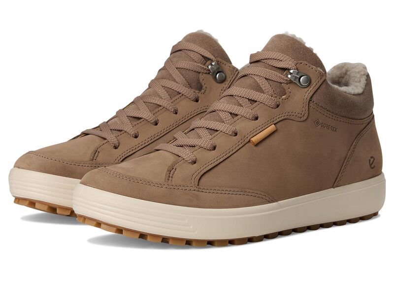 エコー レディース シューズ ブーツ・レインブーツ ECCO Soft 7 Warmlined Goretex Chukka Taupe トープ