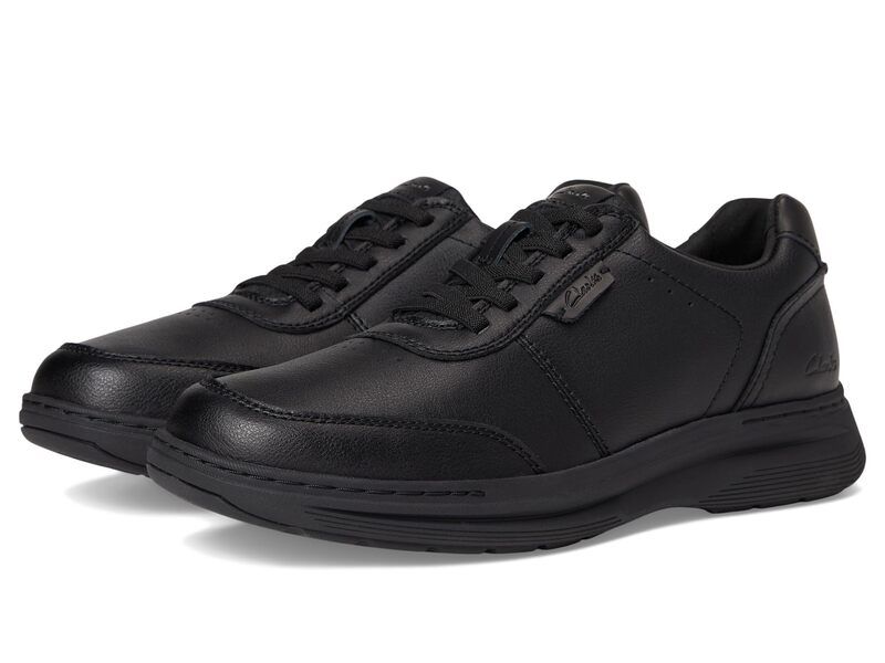 クラークス メンズ シューズ オックスフォード レース Clarks Craftwellace Black Leather ブラック