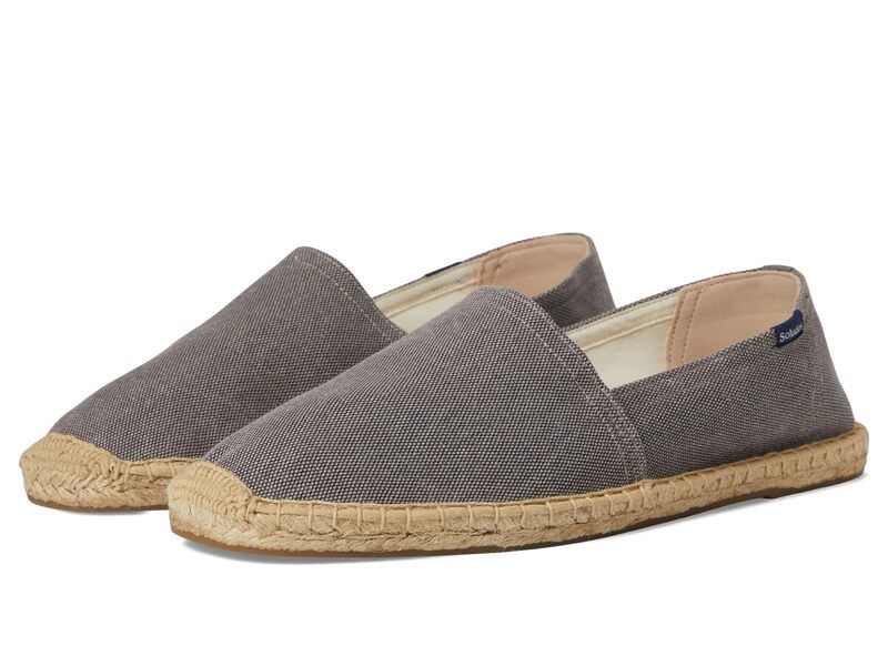 ソルドス メンズ シューズ スリッポン・ローファー Soludos Original Espadrille Vintage Gray グレー