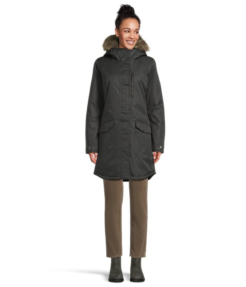 コロンビア レディース アウター コート ジャケット Columbia Suttle Mountain Long Insulated Jacket Black 1 ブラック