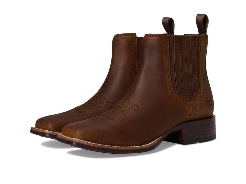 アリアト レディース シューズ ブーツ・レインブーツ チェルシー Ariat Booker Chelsea Distressed Brow