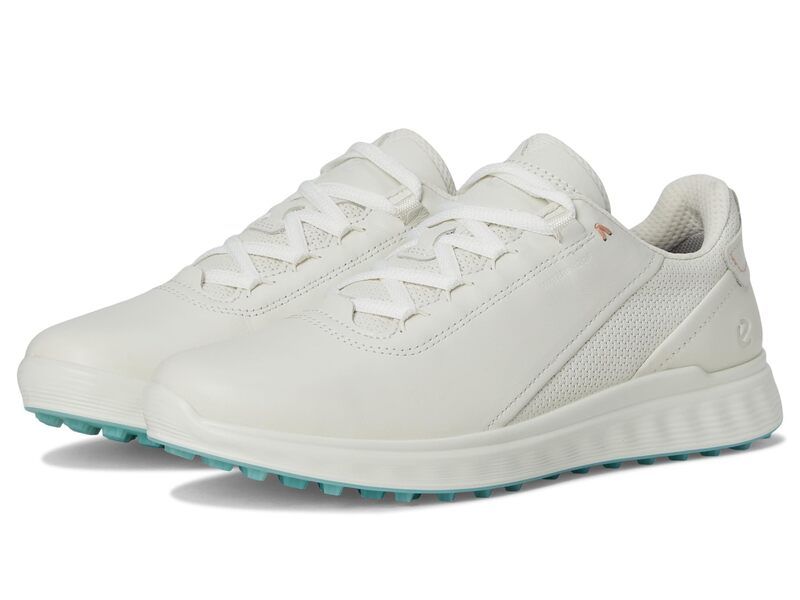 エコー レディース シューズ スニーカー レース ECCO Golf S Casualace Waterproof Golf Shoe White ホワイト