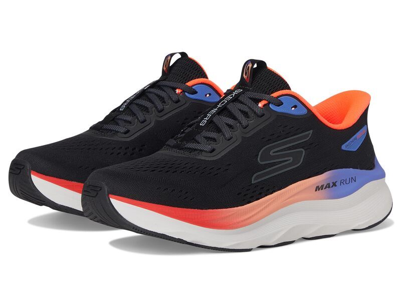 スケッチャーズ レディース シューズ スニーカー SKECHERS Max Run Hands Free SlipIns BlackMulti ブラック