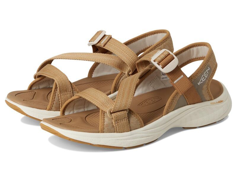 キーン レディース シューズ サンダル KEEN Leiki OpenToe Sandals ChipmunkBirch