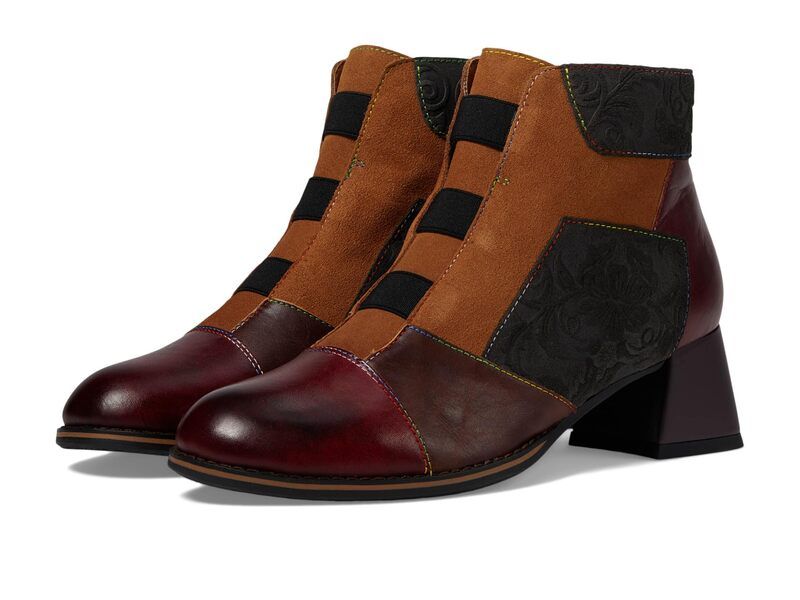 スプリングステップ レディース シューズ ブーツ・レインブーツ LArtiste by Spring Step Copine Bordeaux Multi マルチカラー