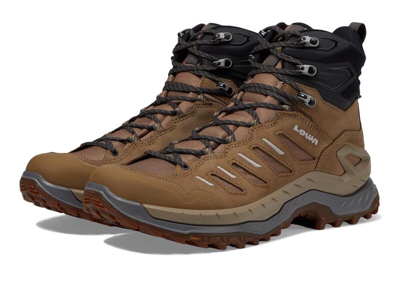 ロア メンズ シューズ ブーツ・レインブーツ Lowa Innovo GTX Mid DuneGrey グレー
