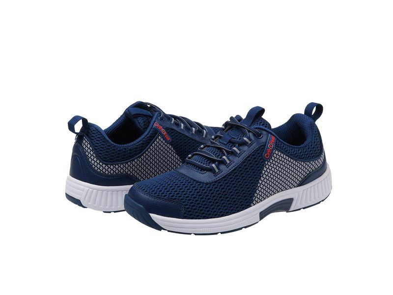 オルトフィート メンズ シューズ スニーカー Orthofeet Edgewater Blue ブルー