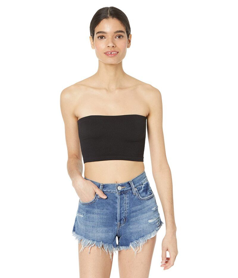 フリーピープル レディース アンダーウェア ブラジャー Free People Amelia Bandeau Black ブラック