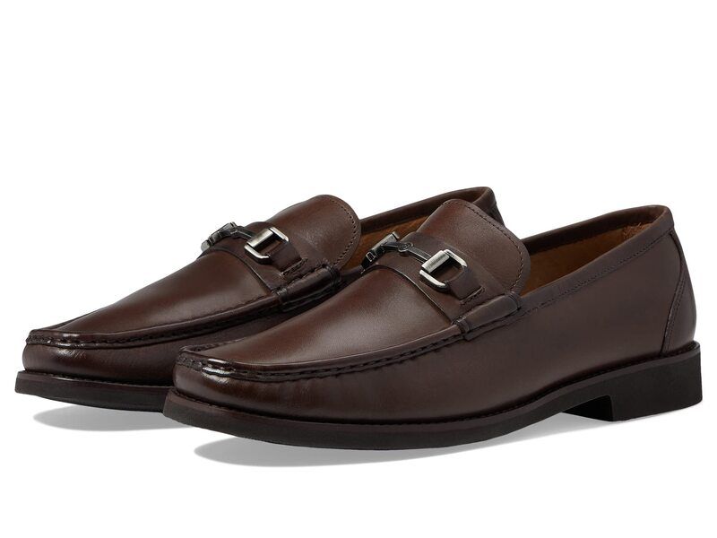 ピーター・ミラー メンズ シューズ スリッポン・ローファー レザー Peter Millar Crown Leather Bit Loafer Brown ブラウン