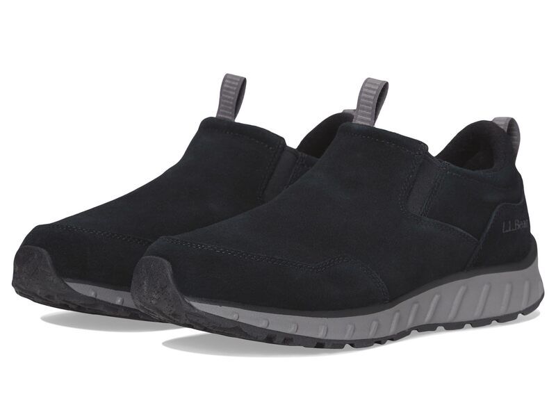 エルエルビーン メンズ シューズ スニーカー LLBean Snow Sneaker 5 Low Waterproof Insulated SlipOn BlackBlack ブラック