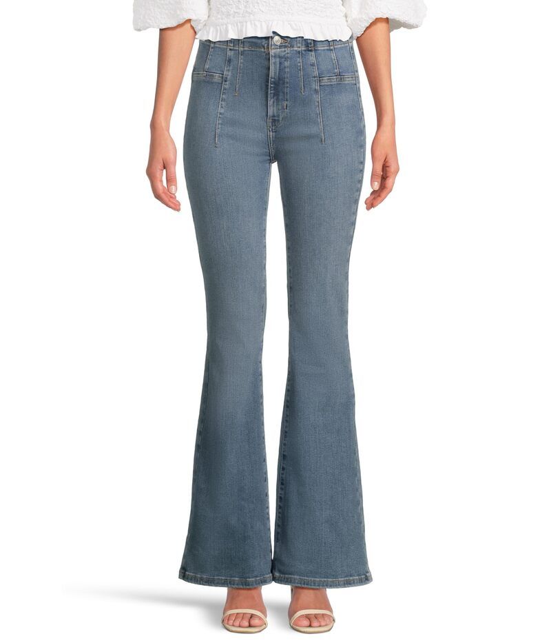 フリーピープル レディース ボトムス デニムパンツ ジーンズ Free People We The Free Jayde Flare Jeansunburst Blue ブルー