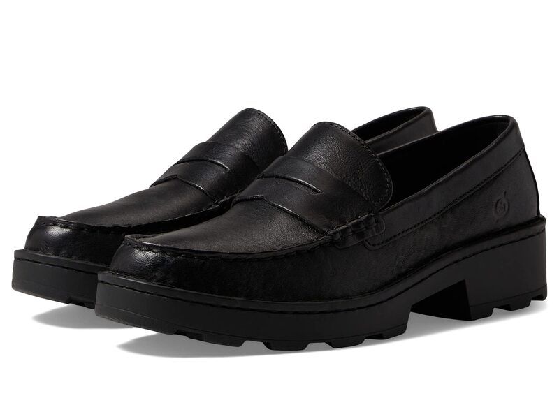 ボーン レディース シューズ スリッポン・ローファー Born Carrera Black ブラック