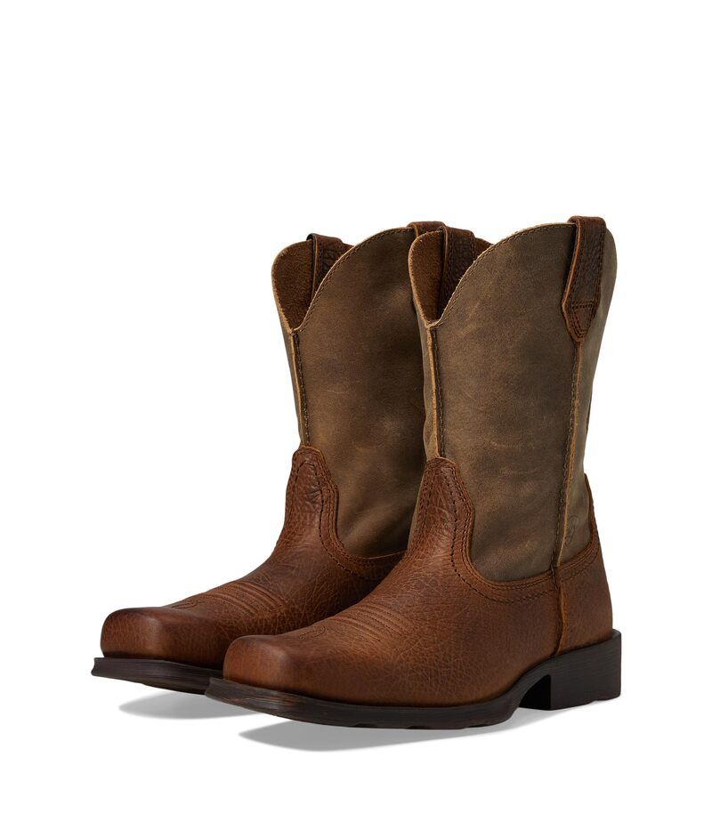 アリアト メンズ シューズ ブーツ・レインブーツ Ariat Rambler Earth W Brown ブラウン