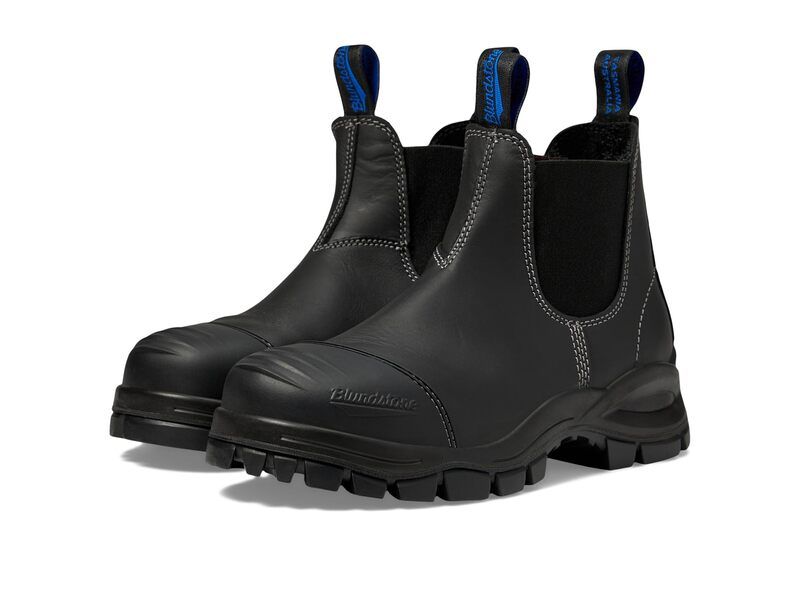 ブランドストーン メンズ シューズ ブーツ・レインブーツ チェルシーブーツ チェルシー Blundstone BL990 Work Chelsea Boot Black ブラック