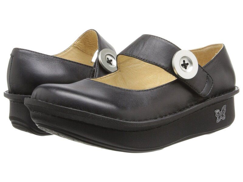アレグリア レディース シューズ サンダル Alegria Paloma Black Leather ブラック