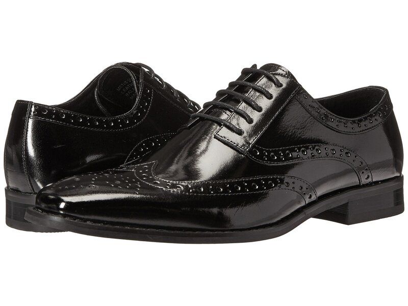 ステイシーアダムス メンズ シューズ オックスフォード ウィングチップ Stacy Adams Tinsley Wingtip Oxford Black ブラック 19,426円