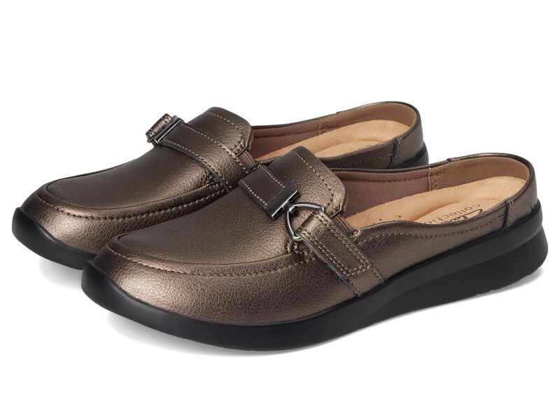 クラークス レディース シューズ サンダル Clarks Ellowyn Amelia Bronze Metallic メタリック
