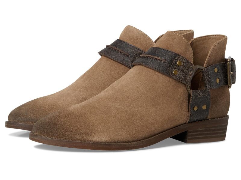 フリーピープル レディース シューズ ブーツ・レインブーツ Free People Belle Harness Boots Fawn Suede