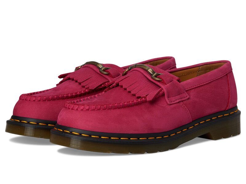 ドクターマーチン メンズ シューズ スリッポン・ローファー Dr Martens Adrian Snaffle Fuchsia Pink ピンク