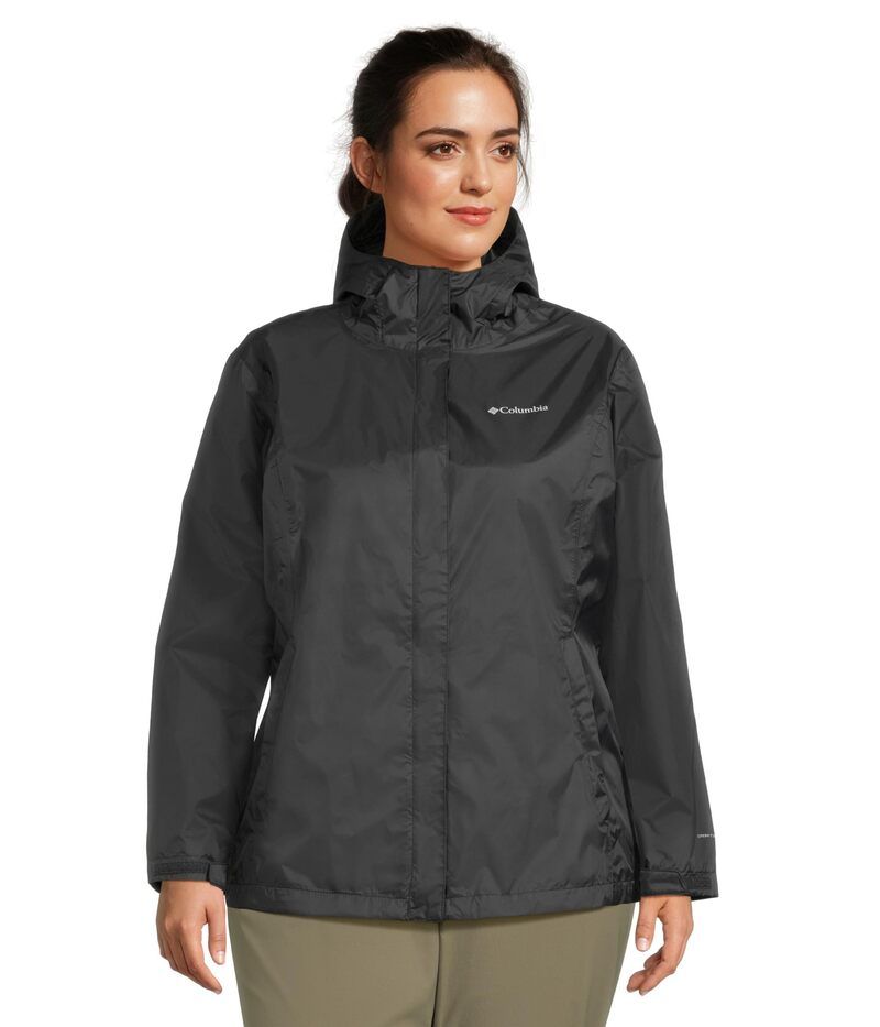 コロンビア レディース アウター コート プラスサイズ ジャケット Columbia Plusize Arcadia II Jacket Black 1 ブラック