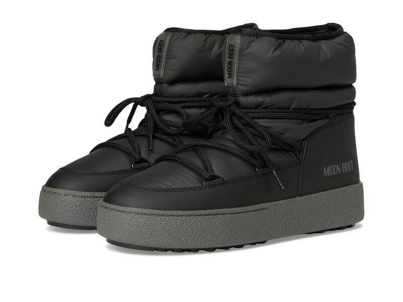 ムーンブーツ レディース シューズ ブーツ・レインブーツ ナイロン MOON BOOT Ltrack Low Nylon Black ブラック