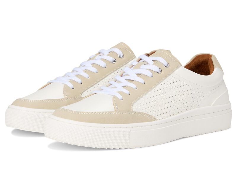 ステイシーアダムス メンズ シューズ スニーカー レース Stacy Adams Dorian LaceUp Sneakers White ホワイト