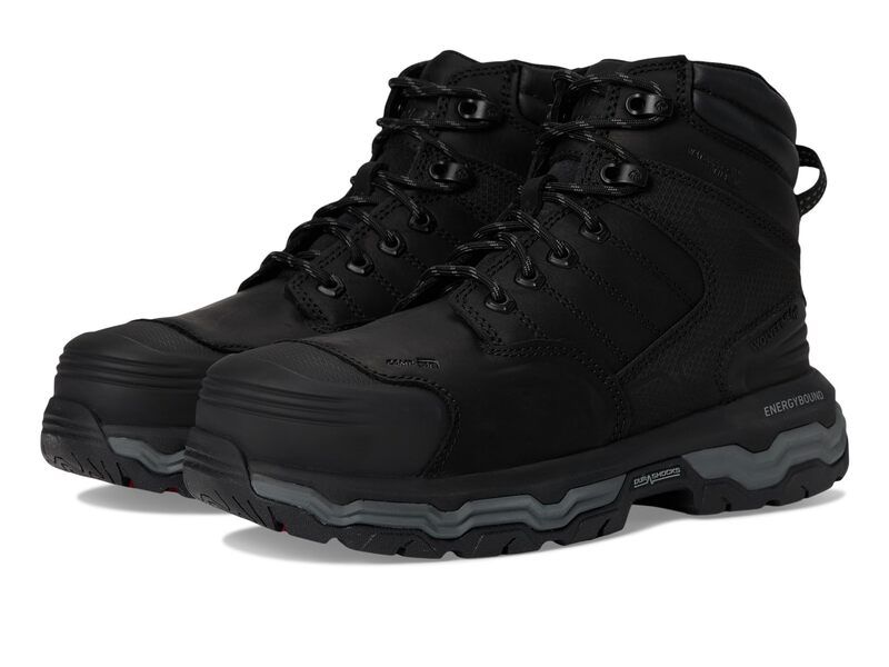 ウルヴァリン メンズ シューズ ブーツ・レインブーツ Alpha Ft Wolverine Infinity System 6 CarbonmaxR Work Boot Black ブラック