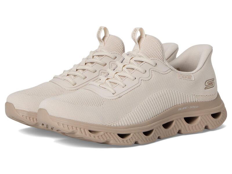スケッチャーズ レディース シューズ スニーカー BOBS from SKECHERS Hands Free SlipIns Bobs Arc Waves Natural