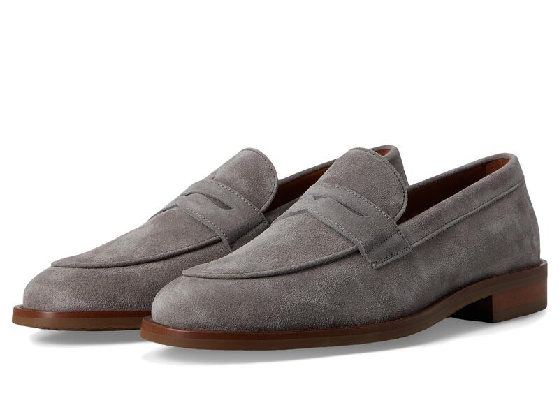アレン エドモンズ メンズ シューズ スリッポン・ローファー Allen Edmonds Como LoaferMoc Shoes Piombo Grey Lea グレー
