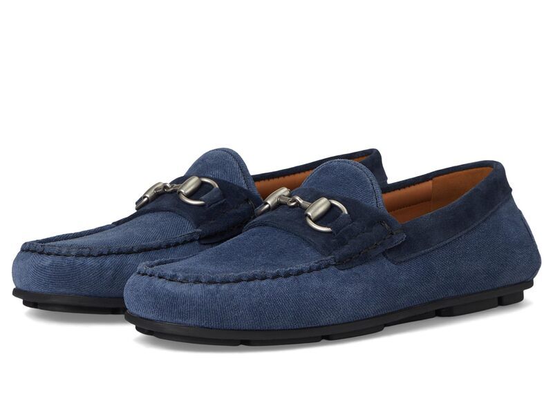 アレン エドモンズ メンズ シューズ スニーカー ローファー Allen Edmondsebastian LoaferMoc Shoes Navy Suede Mix ネイビー