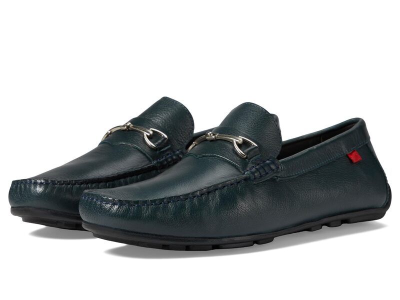 マークジョセフニューヨーク メンズ シューズ スリッポン・ローファー Marc Joseph New York Liberty Ave Navy Grainy ネイビー