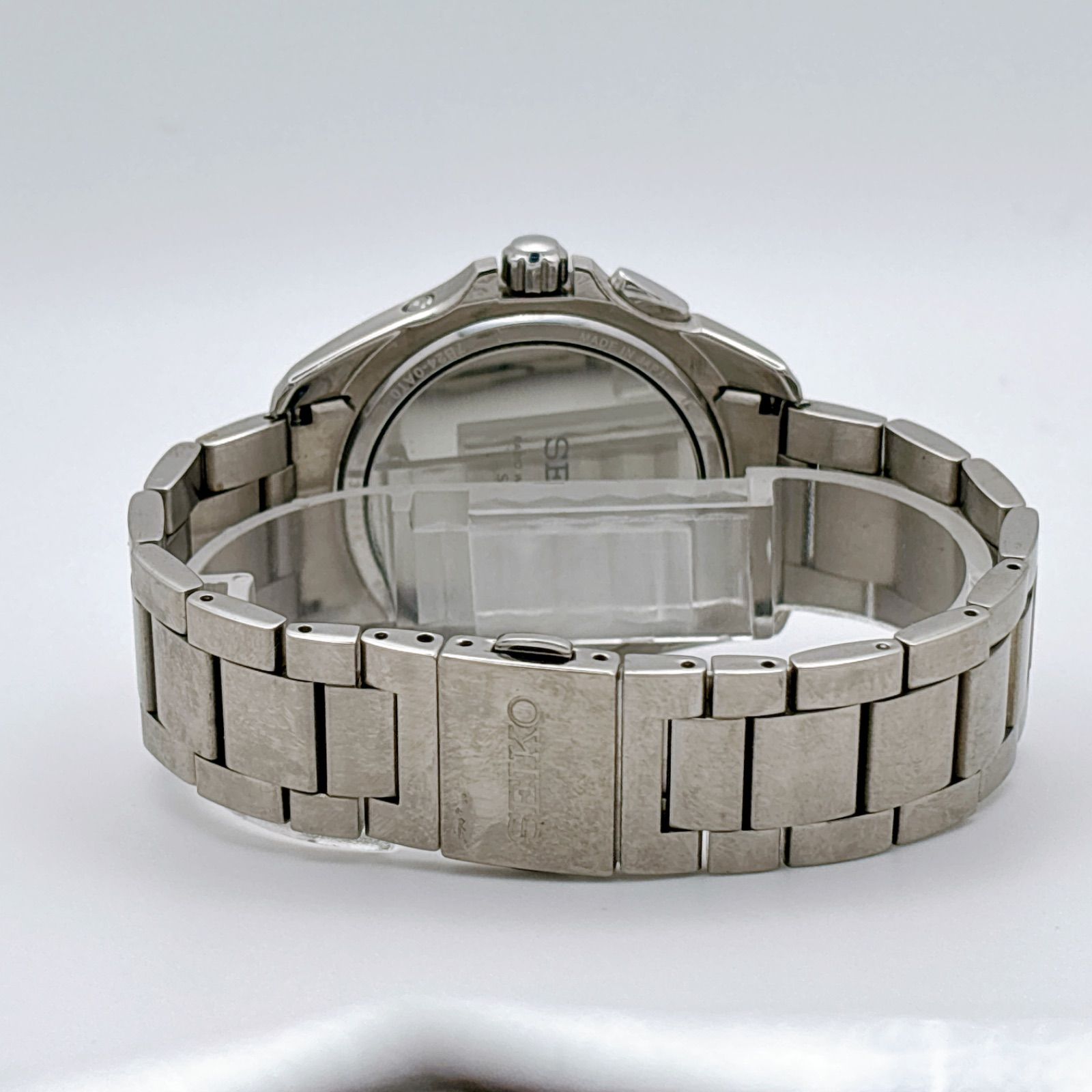 SEIKO セイコー ブライツ 7B24-0AT0 電波ソーラー メンズ 腕時計 