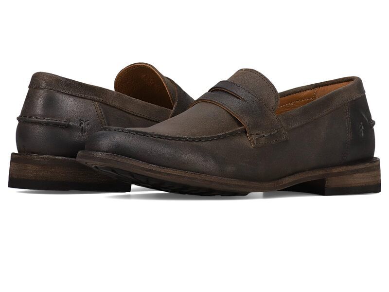 フライ メンズ シューズ スリッポン・ローファー Frye Tyler Flex Penny Chocolate チョコレート
