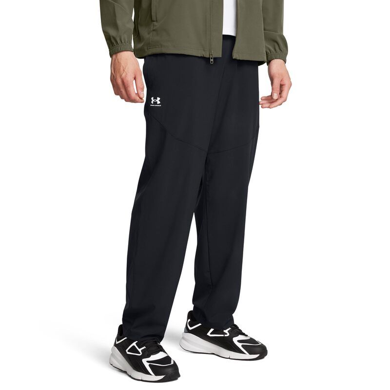 アンダーアーマー メンズ ボトムス カジュアルパンツ Under Armour Vibe Woven Pants BlackWhite ホワイト