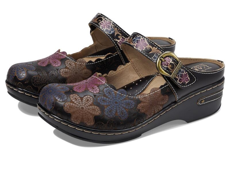 スプリングステップ レディース シューズ サンダル LArtiste by Spring Step Flochino Black Multi ブラック